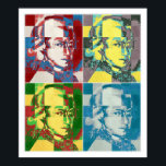 Wolfgang Amadeus Mozart Pop Art Malerei Poster<br><div class="desc">Eigene Arbeit. Wolfgang Amadeus Mozart , Taufname Johannes Chrysostomus Wolfgangus Theophilus Mozart (27. Januar 1756 - 5. Dezember 1791), war ein produktiver und einflussreicher Komponist der klassischen Zeit. Er komponierte mehr als 600 Werke, von denen viele als Höhepunkte symphonischer, konzertanter, kammermusikalischer, Klaviermusik, Opernmusik und Chormusik galten. Er gehört zu den...</div>