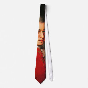 Wolfgang Amadeus Mozart-Portrait Krawatte