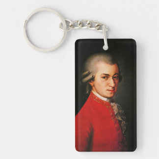Wolfgang Amadeus Mozart-Portrait Schlüsselanhänger
