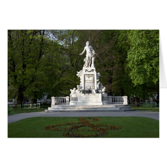 Wolfgang Amadeus Mozart Statue (Vorderseite (Horizontal))