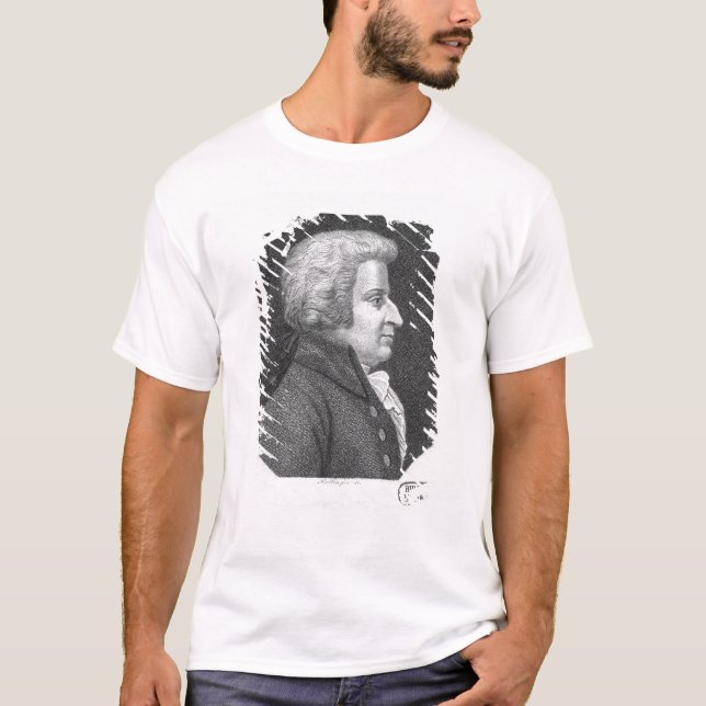 Wolfgang Amadeus Mozart T-Shirt (Vorderseite)