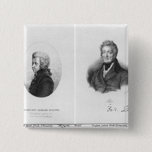 Wolfgang Amedeus Mozart und Ferdinando Paer Button