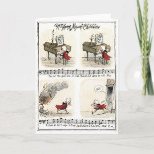 Wolfgang Mozart, Kinderstarkarte Karte