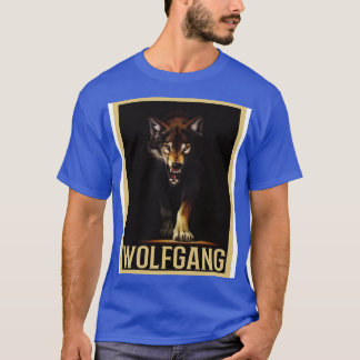 Wolfgang Wolf Outfit am Namenstag mit dem Namen 3 T-Shirt