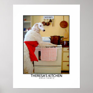 Wolfhound Puck Poster for Frame