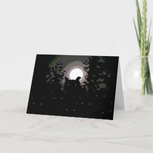 Wolfie Greeting Card Feiertagskarte