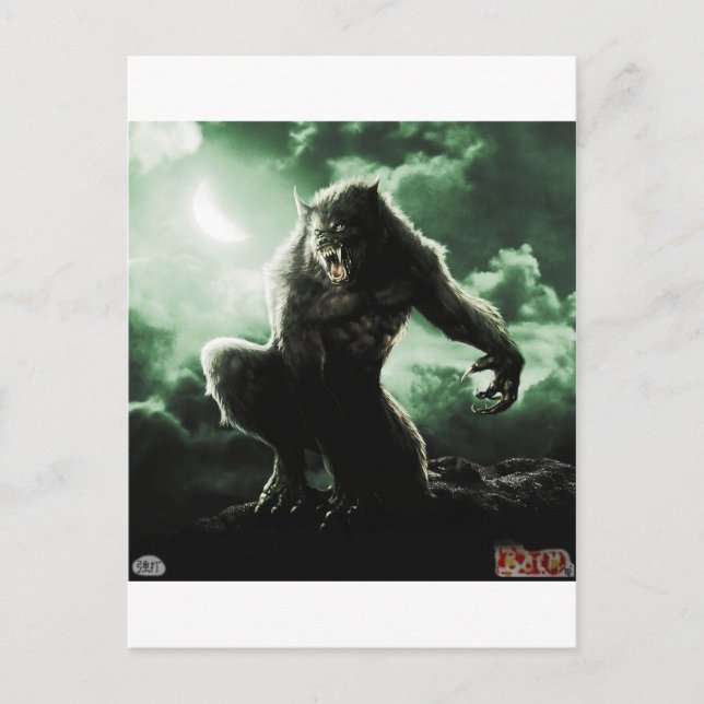 Wolfje ;) postkarte (Vorderseite)