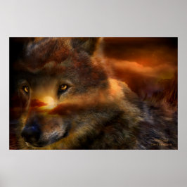 WolfLand Art Poster/Print Poster