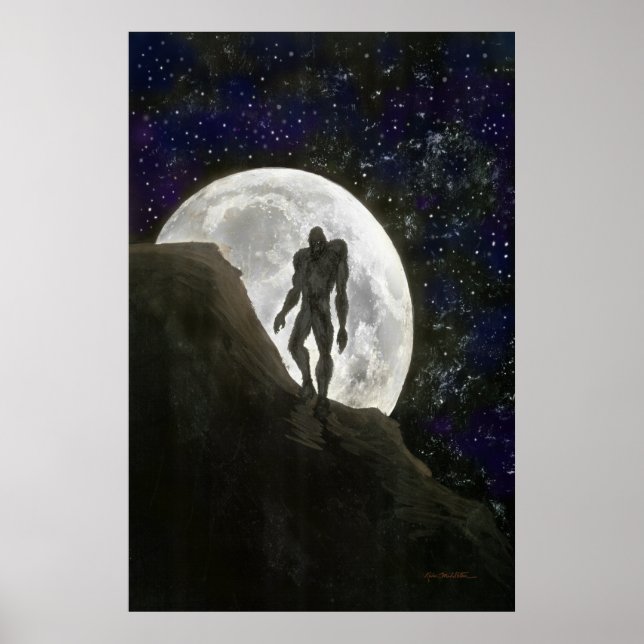 Wolfman Full Moon Poster (Vorne)
