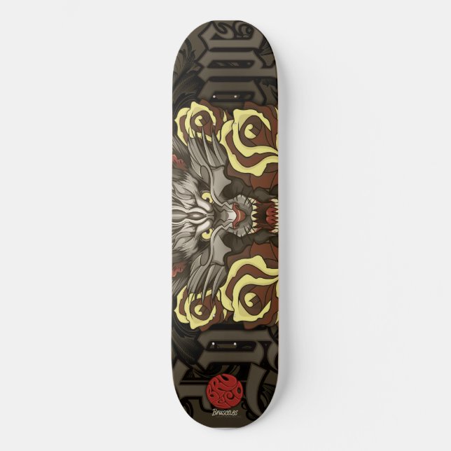 Wolfman Skateboard (Vorderseite)