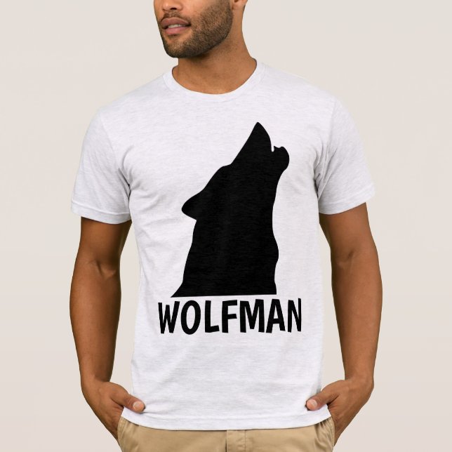 WOLFMAN WEREWOLF Herren T-Shirts (Vorderseite)