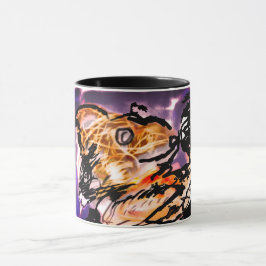 Wolfnacht Allein Tasse