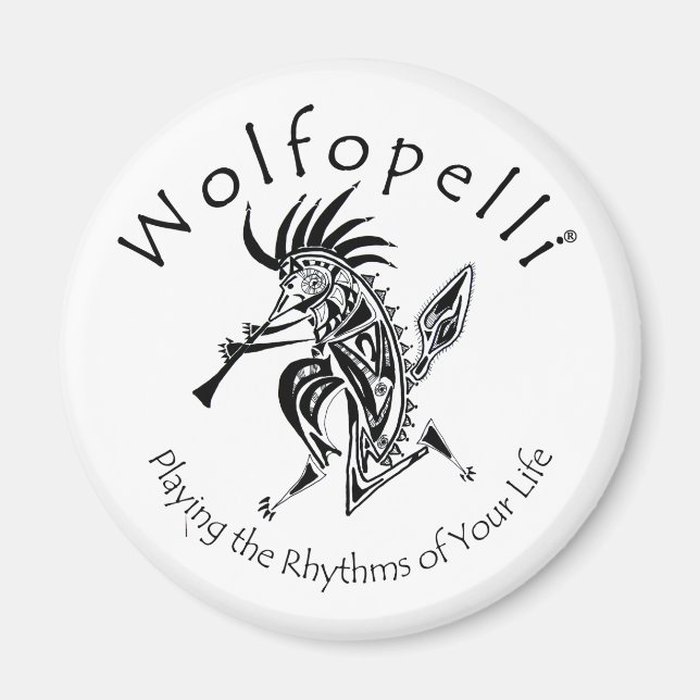 Wolfopelli 4 magnet (Vorne)