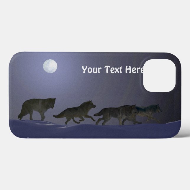 Wolfpack Case-Mate iPhone Hülle (Rückseite (Horizontal))