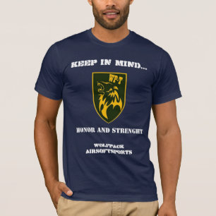 wolfpack honor and strenght T-Shirt