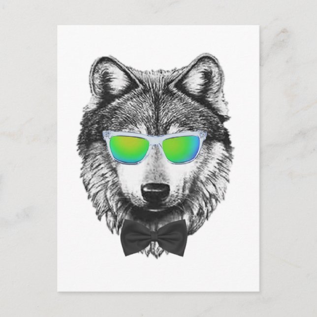 Wolfpack Postkarte (Vorderseite)