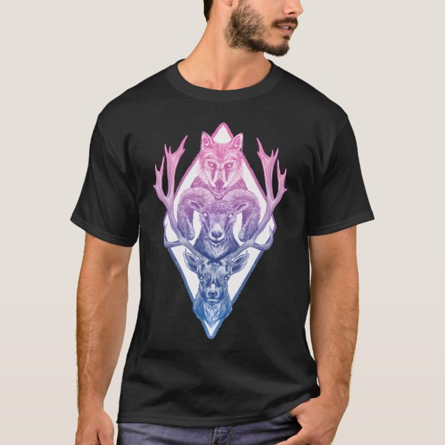 Wolfram Hart (Farbe) T-Shirt (Vorderseite)