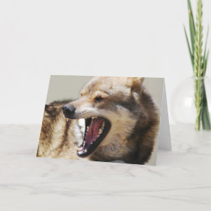 Wolf's Fangs Feiertagskarte