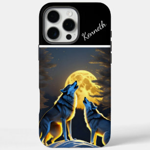 Wolfs Howl erreicht Vollmond iPhone 16 Pro Max Hülle
