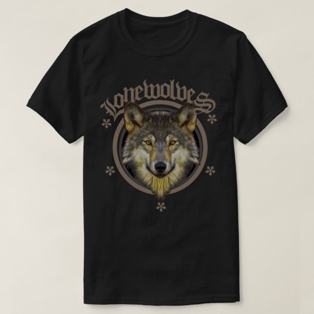 Wolfs-Natur T-Shirt (Design vorne)