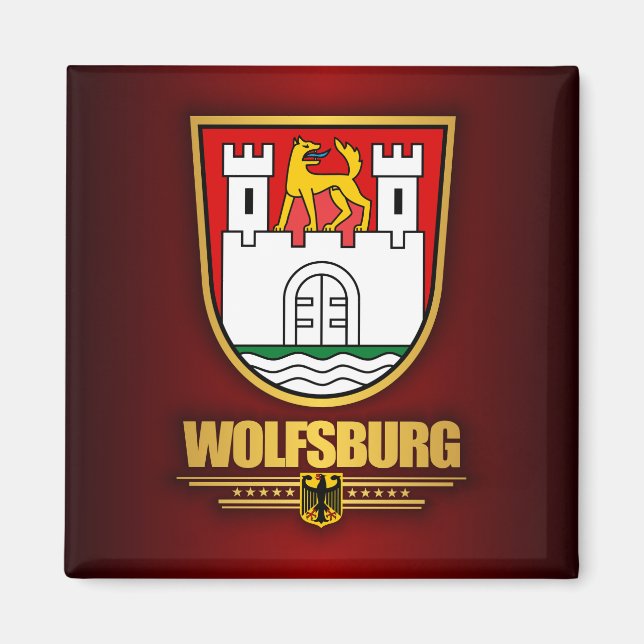 Wolfsburg Magnet (Vorne)