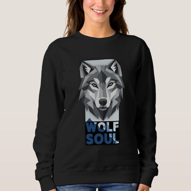 Wolfseele Sweatshirt (Vorderseite)