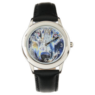 Wolfsfläche Armbanduhr