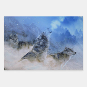 Wolfsmärchen Geschenkpapier Set
