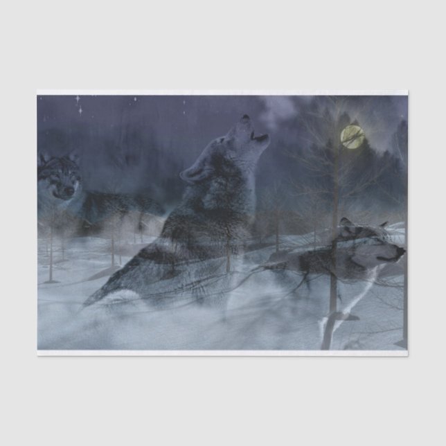 Wolfsmeisternnacht Seidenpapier (Vorderseite)
