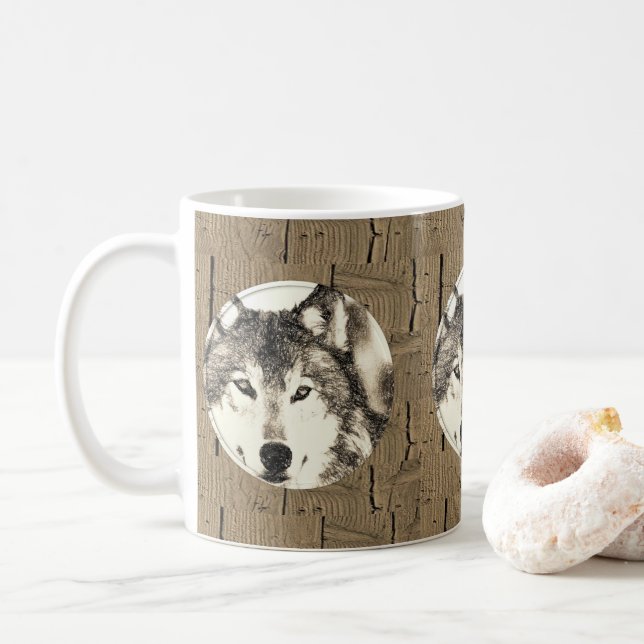 Wolfsmund Kaffeetasse (Mit Donut)