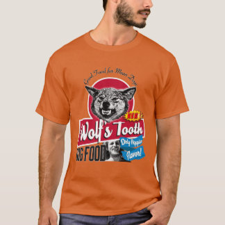 Wolfsooth Hundefutter Dirty Hippie Flavor lustiges T-Shirt