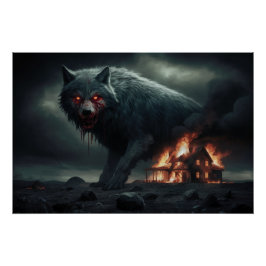 Wolfsposter 04 poster