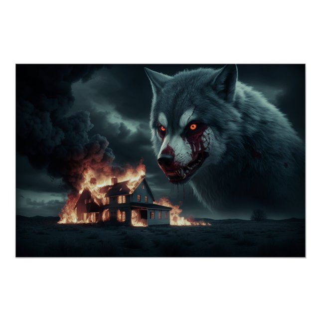 Wolfsposter 05 poster (Vorderseite)