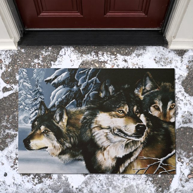 Wolfsrudel Fußmatte (Von Creator hochgeladen)