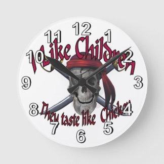 Wolfsrudel Runde Wanduhr