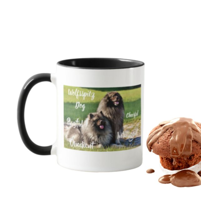 Wolfsspitz Chiens de race Traits Mug (Créateur téléchargé)