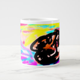 Wolfsuntergang wild Jumbo-Tasse
