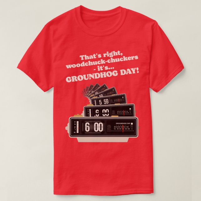 Wölkchuckers-Wecker-Wecker-Wecker T-Shirt (Design vorne)