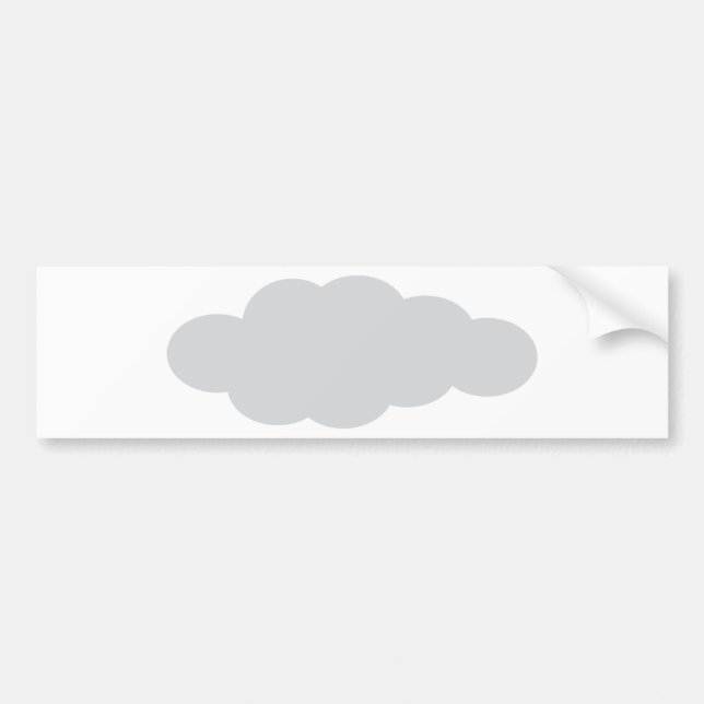 Wolke 9 autoaufkleber (Vorne)