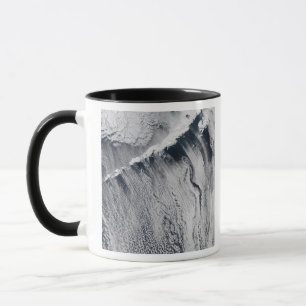 Wolke kopiert sichtbares über den Aleuten Tasse