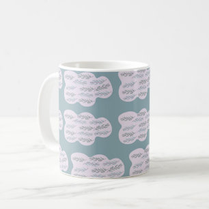 Wolke und Zweigbild Kaffeetasse