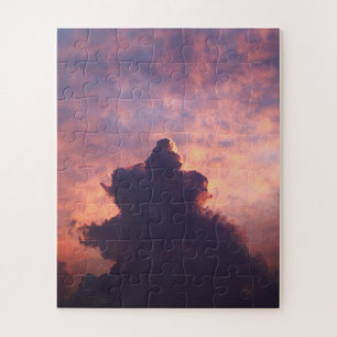 Wolken am Himmel bei Sonnenuntergang