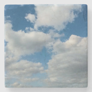 Wolken am Himmel Steinuntersetzer