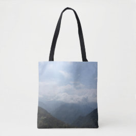 Wolken auf den Hills Sky Blue Fotografy Tasche