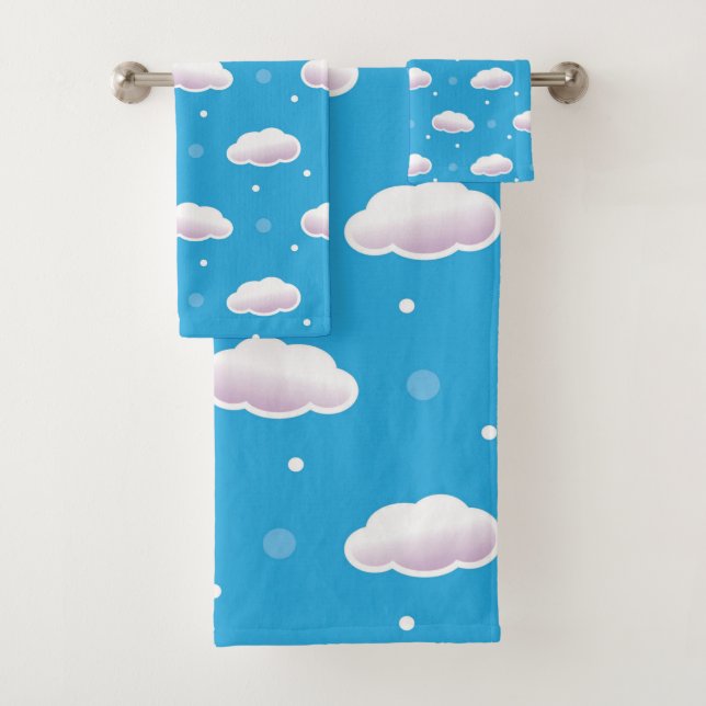 Wolken Badhandtuch Set (Insitu)