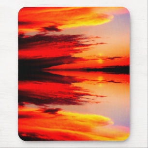 Wolken bei Sonnenuntergang Mousepad