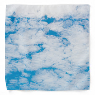 Wolken-blauer Himmel Kopftuch