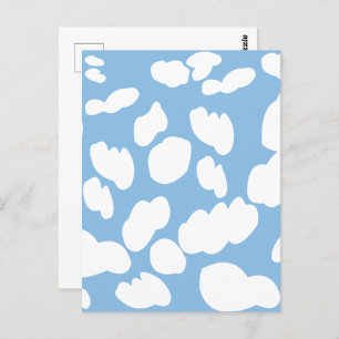 Wolken Blauer Himmel Wolken Postkarte