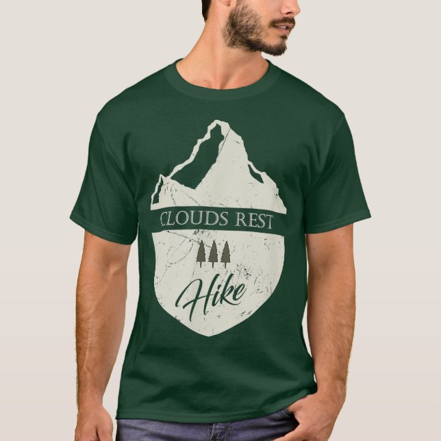 Wolken Erholung California Wandern im Val Piora T-Shirt (Vorderseite)