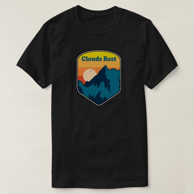 Wolken Erholung Yosemite Sunrise T-Shirt (Design vorne)